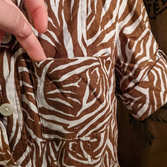 Vintage Jones New York Animal Print Dress - Picture 4 of 9